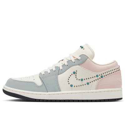 Air Jordan 1 Odporne na ścieranie Niskie Vintage Buty do koszykówki Męskie Czarne Białe Jordan IH7319-001
