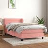 Maison Exclusive - Lattenrost und Matratze Rosa 80x200 cm Samt
