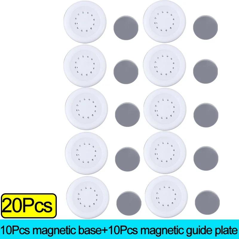 Universal Magnetic Hooks Wall Mount Anti-Lost Magnet Holder Hook Fridge Sticker Remote Control Storage Organizer Hooks Wholesale