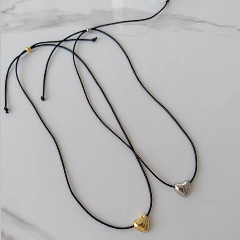 Metal Beads Big Heart Pendant 3D Heart Charm for Jewelry Making Charm DIY Gifts Bracelets Necklace Heart Bead with Hole