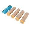 4 Rolls Pre Taped Masking Paper with Dispenser 18 Inch 80 Feet Paint Adhesive Protective Paper Roll