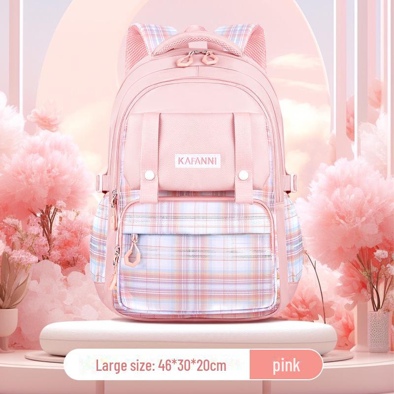 Lightweight Cute Style School Backpack for Primary School Girls by Kafani