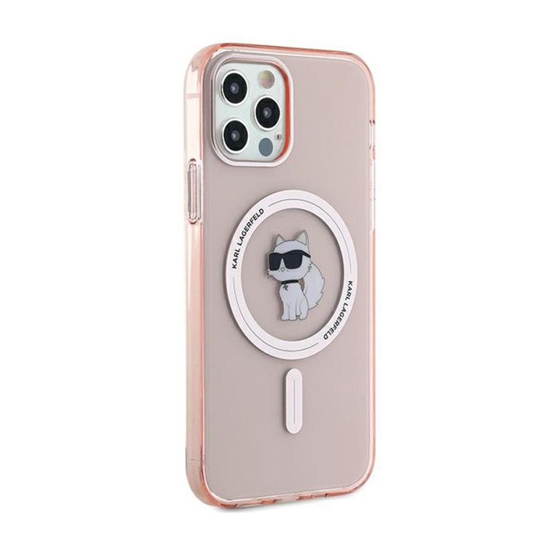 Karl Lagerfeld Iml Choupette Magsafe - Etui Iphone 12 / Iphone 12 Pro (Różowy)