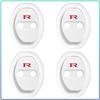 4pcs Silicone Car Door Lock Buckle Protector Cover Accessories For Nissan Nismo Almera Tiida Juke Teana Qashqai 350Z 370Z GTR