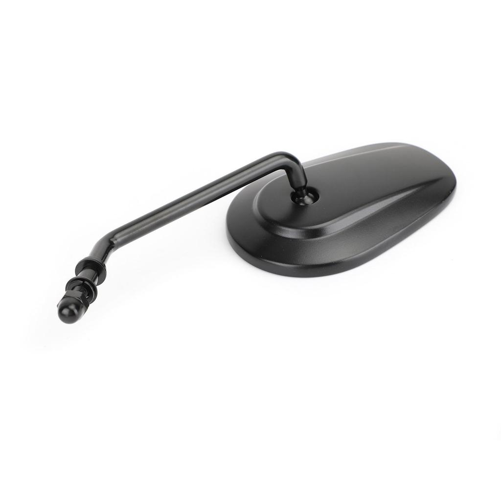 Rear View Mirrors Pair Black For Harley Road Street Glide Softail XL883 1200