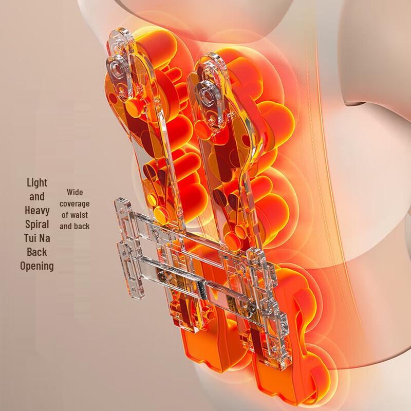 CHIGO Lumbar Massager with Heat and Vibration CN plug (adapter included)