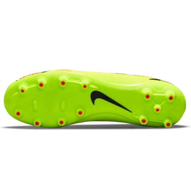 Nike Mercurial Vapor 14 Pro Round Logo HG Men Football Shoes Silver Yellow CV0994-760