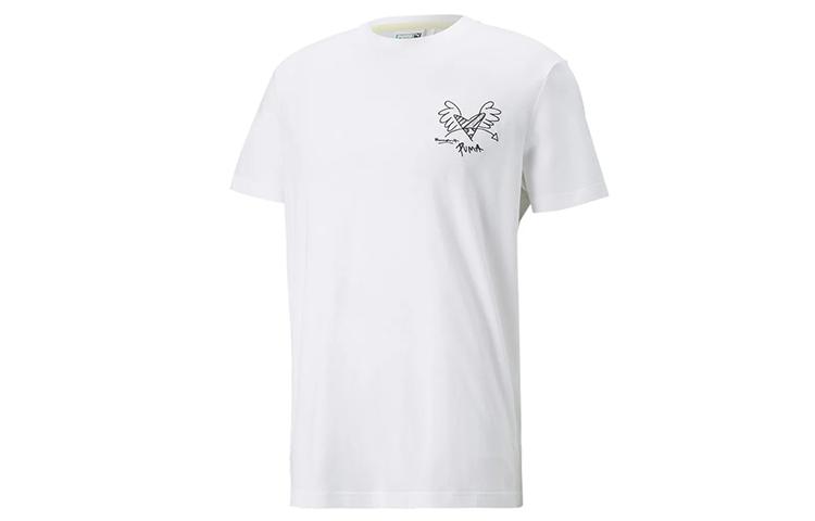 PUMA x BRITTO T Shirt Unisex White 532234-02 L