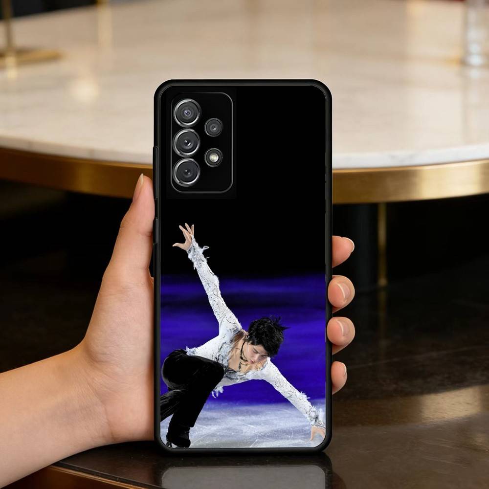 4A Jump L-Legend Phone Case For Samsung Galaxy A73,A72,A71,A70,A53,A52,A51,Soft Silicone Black Cover