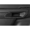 Inner Door Handle Bowl Panel Cover 4* For Ford Ranger -2024 ABS Carbon Fiber