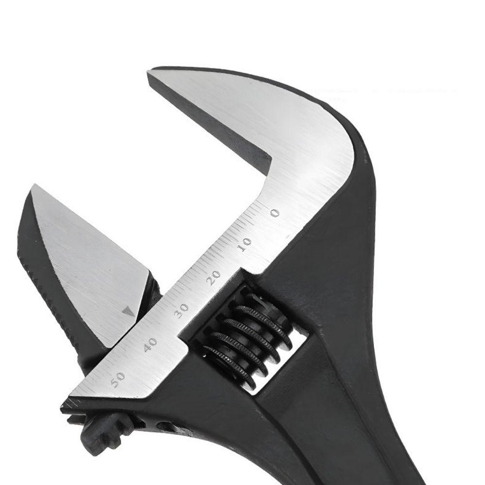 Large Opening Bathroom Wrench Sturdy Plumbing Wrench Adjustable Spanner  Tubing Hand Tool