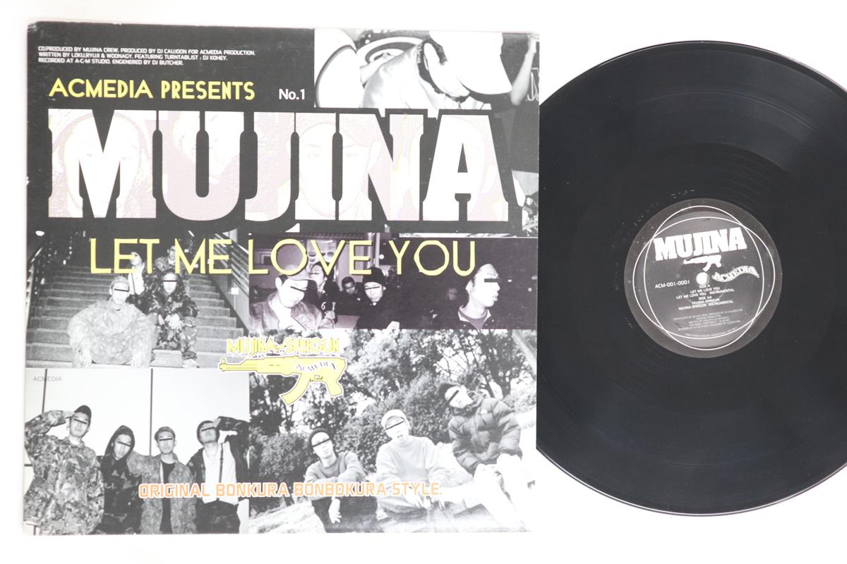 

LP Record MUJINA Let Me Love You Mujinasprigun ACMV0010001PROM ACMEDIA 1999 Japan Japanese Club Dance Used