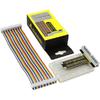KEYESTUDIO GPIO Breakout Kit for Raspberry Pi - Assembled Pi Breakout + Rainbow Ribbon Cable + 400 Tie Points Solderless Breadboard