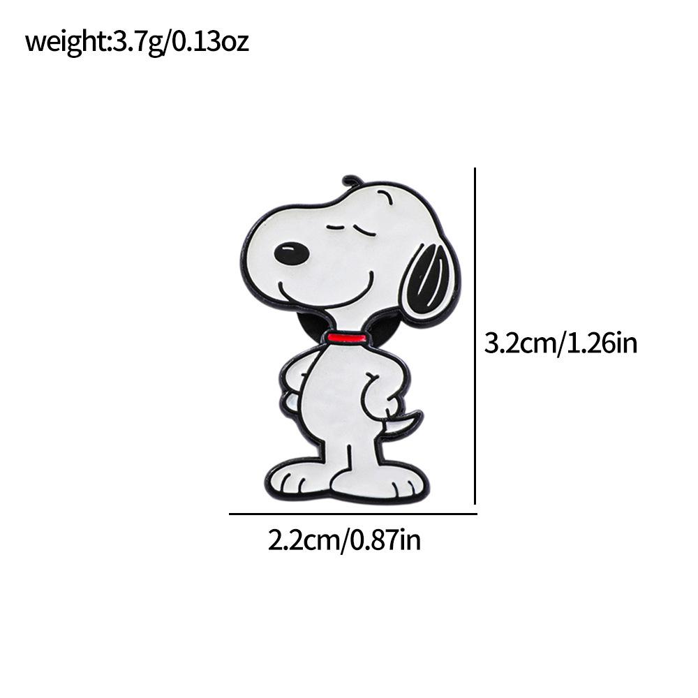 Cartoon cute Square Pants Enamel Lapel Pins Cartoon Character Collectible Badges Cute Children s Gift Jewelry for Backpacks
