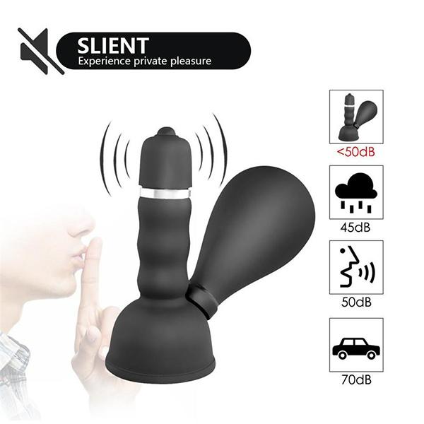 Silicone Nipple Sucker Vibrator Breast Nipple Pussy Clitoris Massager Vacuum Clamps Pump Stimulator Women Adult Toys