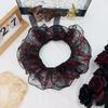 Elegant French Style Detachable Lace Collar With Layered Ruffle Wrist Cuff For Women Daily Outfit And Occasion