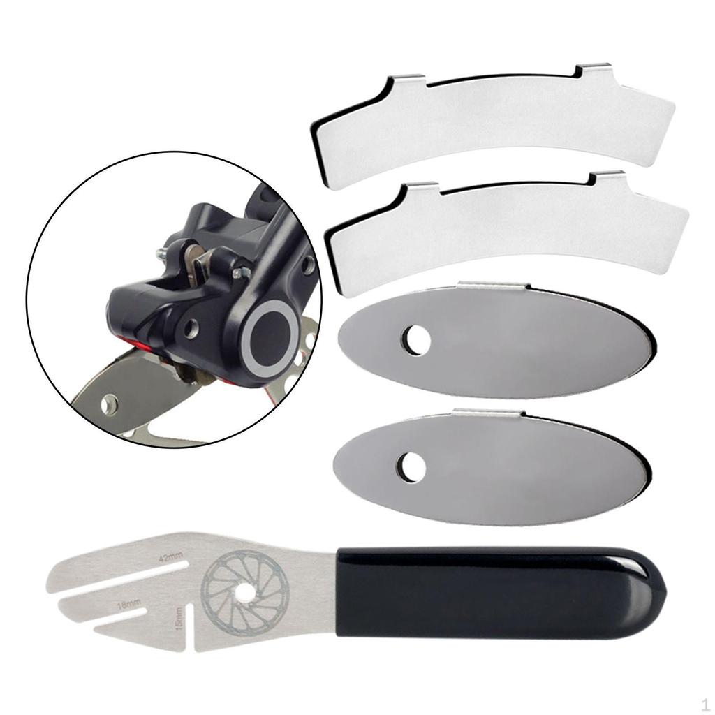 Bike Disc Rotor Truing Wrench Bicycle Brake Adjuster Flattening Correction Repair Tool with