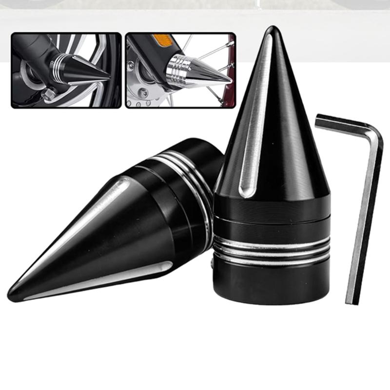 Motorcycle Fork Sliders Protective Decorative Cups Universal Fit Motorcycle Front Fork Protector Cups Decors for Bikes