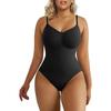 Women Seamless Sling Shapewear Bodysuit Tummy Control Butt Lifting Waist Shaper