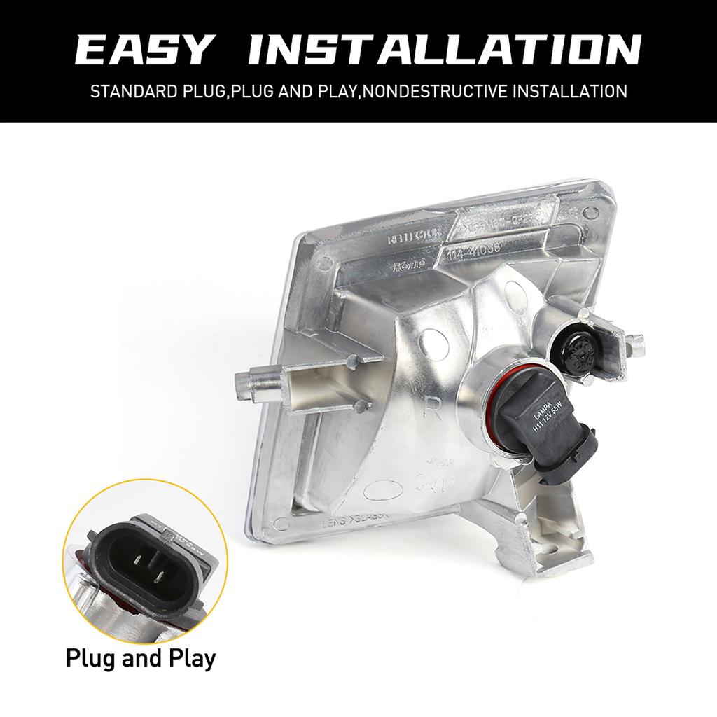 2PCs LED Fog Lamps For Mazda 6 Atenza 2008 2009 2010 2011 2012 Halogen DRL Daytime Running Lights FronT Bumper Car Accessories