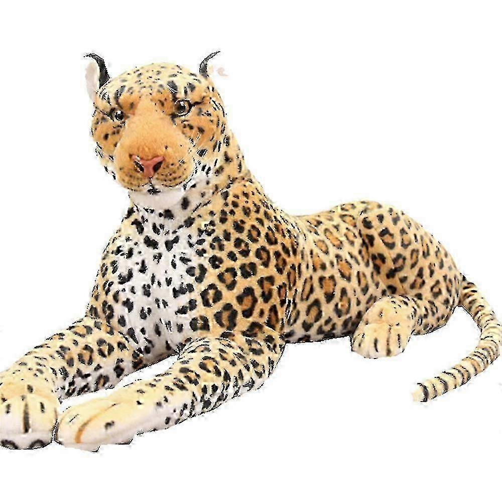 Giant Leopard Stuffed Animal Large Stuffed Cheetah Plush Toy Gifts For Kids Walkbee