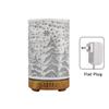 Ultrasonic Air Humidifier 100ml Timing Function Aroma Diffuser Hollowed-out Tree Humidifier Room Scent Diffuser with LED Lights