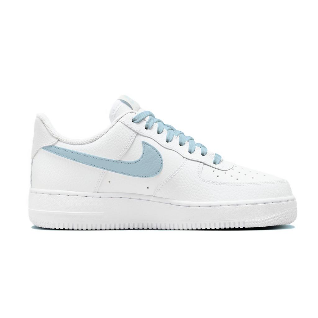 Nike Air Force 1 Slip Resistant Cushioning Abrasion Resistant Low top Skateboard Shoes Unisex Sky Blue HF0022-100(Team676-)