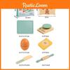 Wooden Pretend Play Baking Set For Kids With Interactive Cookie Making For Imaginative Cooking Fun