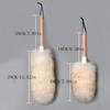 1pc, Wool Dust Duster With Handle, Anti-Static Household Dusting Brush, Dust Removal Brush, Suitable For Sofa, Cleaning Tool