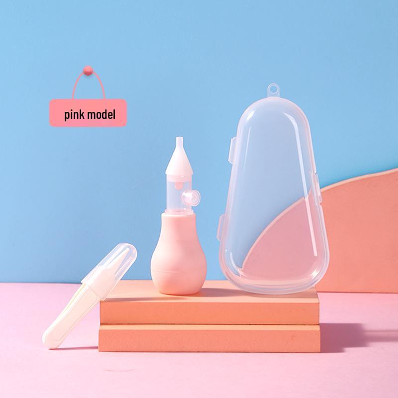 Upgraded Anti-Reflux Baby Nasal Aspirator with Solid Silicone Pump