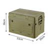 Car Trunk Storage Box - Versatile Organizer for Car Supplies and Outdoor Use