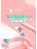 Luminous Cat Ear Bluetooth Over-Ear Headphones STN-28: Ultra-Long Battery Wireless Headset