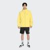 Nike Logo Print Woven Windbreaker Jacket With Hood And Zipper Men Jacket Yellow DQ4214-765