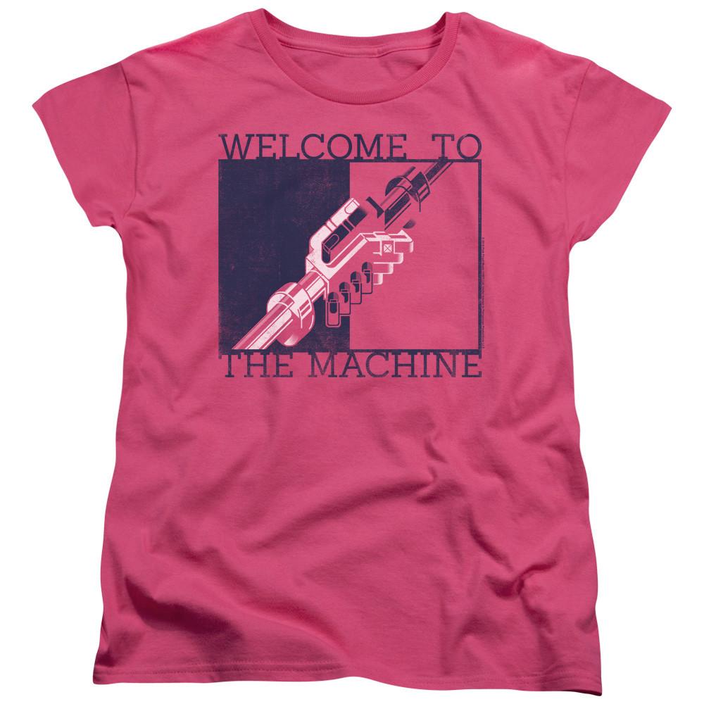 PINK FLOYD WELCOME TO THE MACHINE 2 Women & Junior Tee Shirt SM-2XL Unisex T-Shirt S