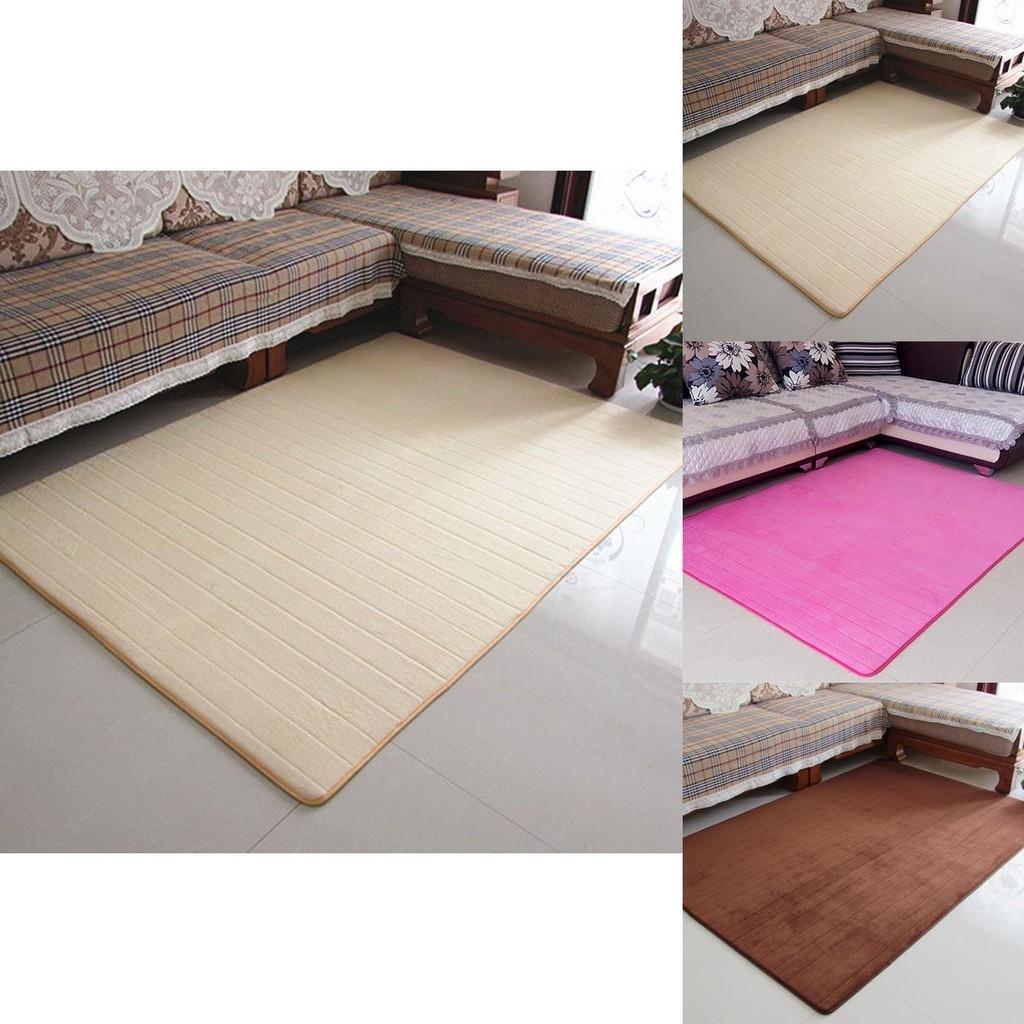 Super Absorbent Coral Velvet Bathroom Mat Offering Safety And Style For Home