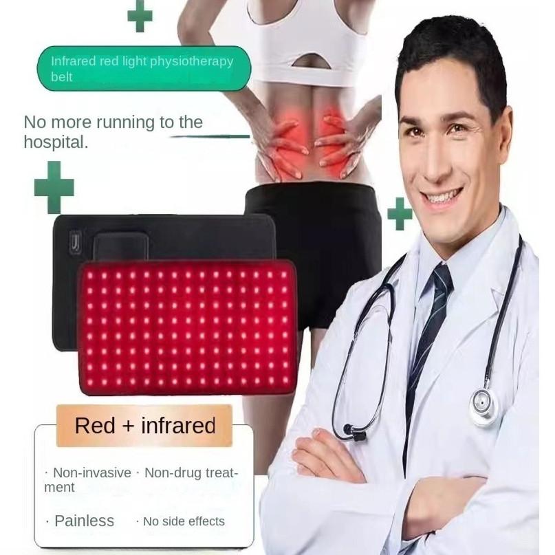 Infrared Heating Weight Loss Phototherapy Belt Infrared Red Light Therapy Pad Back Pain Relieve Waist Support Belt