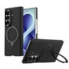 Matte Hinge Protective Case for Samsung Galaxy Z Fold8 Ultra Fold 7 6 5 4 3 Built In Magnetic Ring Kickstand Shockproof Cover Phone Bumpers