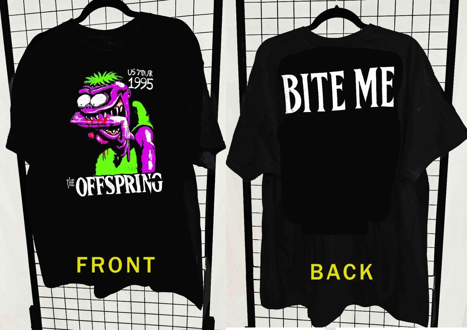 Offspring Bite Me 1995 2X Sided Cotton T -Shirt XL L