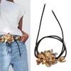 Elegant  Flower Waist Belt Belly Chain Waist Rope Belt for Female Body Jewelry Lady Dress Belt Waist Decoration