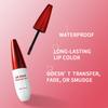 1Pc Peel-Off Matte Lip Gloss – Water-Resistant Tinted Stain for Long-Lasting Daily, Office or Evening Use