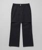 CHICKS Double Layered High-Waisted Long Pants White