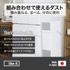 Trash Bin with Front Open Trash Approximately Deep Dust Made In Sorted Trash 25L Like-it Lid, Bin, 25L, Wide, Box, LBD-10, Gray, Japan, Stackable,
