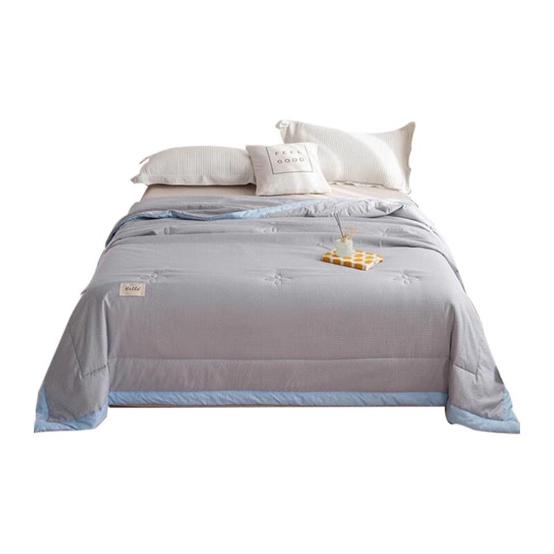 Antarctic Man Seersucker Soybean Fiber Summer Quilt