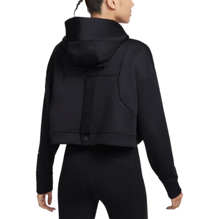 Nike Pro Therma-Fit Comfortable Soft Fleece Hoodie Women Hoodies HV3601-010
