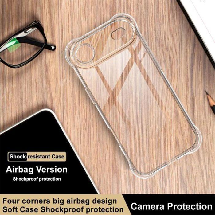 Coque pour iPhone Air - BOOLING - Silicone Transparent Slim Coins Renforcés - 2 Verres Trempés