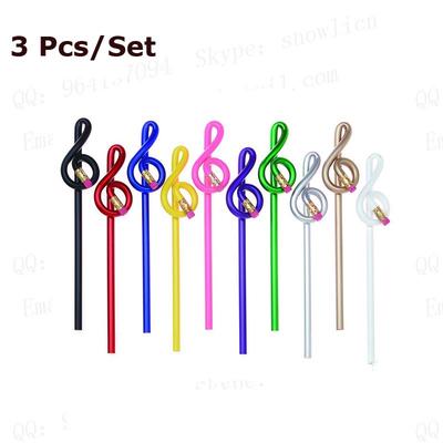 Do Re Mi Music Treble Pencil Multi Color Musical Note Pencil Designer Decoration Pencil