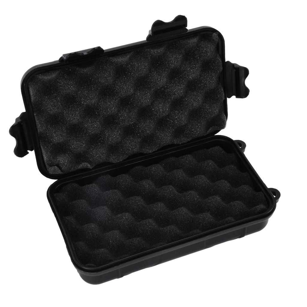 Basınç Önleyici Darbeye Dayanıklı Kutu Kompakt Küçük Su Geçirmez Plastik Saklama Kutuları Açık Hava Kampı Vahşi Doğa için