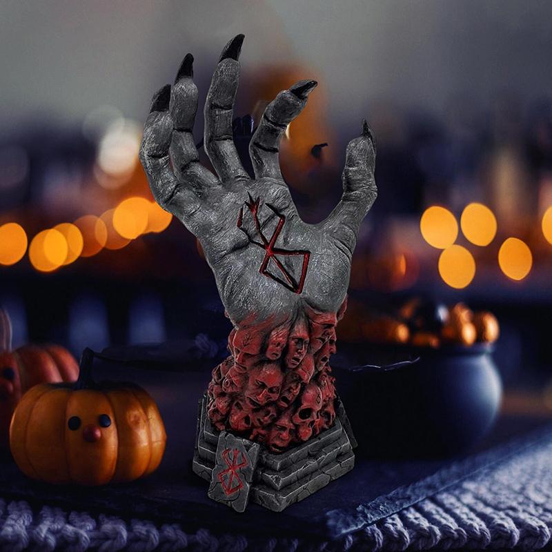 Berserk Hand Gottes Anime Figur Teufelshand Figur Harz Hand Gottes Statue Sammlerstück Modellpuppe Spielzeug Geschenk Heimdeko