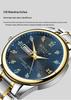 Wolis Men's Waterproof Quartz Stainless Steel Automatic Watch