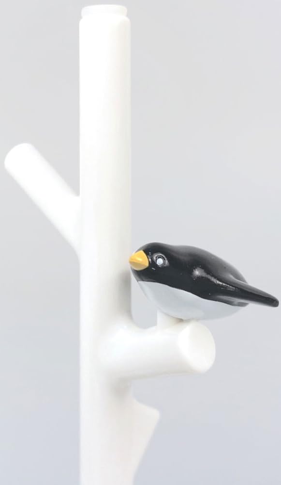 Hassy Top-in Cup with Stand, Animal Penguin Design, Gargle Mouthwash, HB-2902